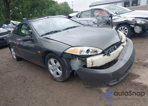 2002 Mercury Cougar V6 from USA, damaged, VIN 1ZWFT61L925618994